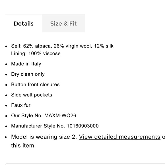 MAX MARA
Teddy Bear Icon wool coat - Picture 13 of 13